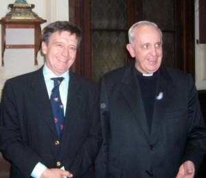 Jorge Milias und Kardinal Jorge Mario Bergoglio