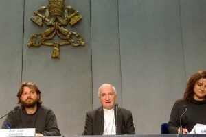 Juan Grabois, Pressekonferenz im Vatikan