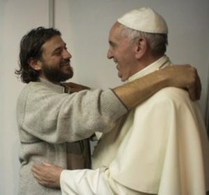 Juan Grabois mit Papst Franziskus