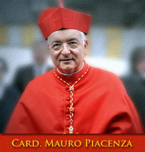 Kardinal Mauro Piacenza, Großpönitentiar