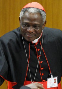 Kardinal Peter Turkson aus Ghana, Präsident der Päpstlichen Rats Iustitia et Pax