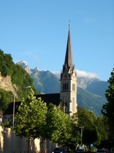 Kathedrale von Liechtenstein Katholische Kirche nicht mehr Landeskirche