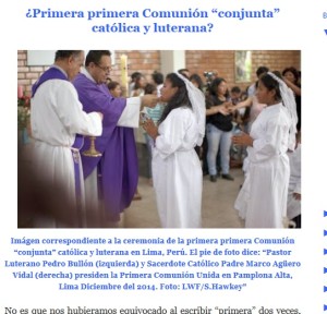 Katholiken und Lutheraner feiern gemeinsam Erstkommunion