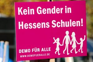 "Kein Gender in den Schulen" (Demo für alle)