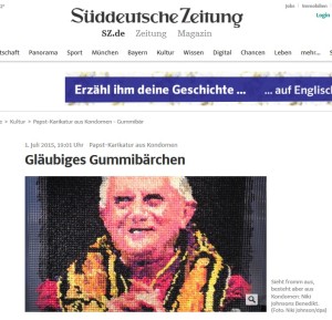 Süddeutsche Zeitung mit Hetze gegen den Papst