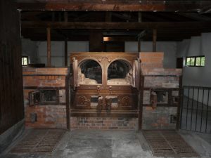 Krematorium eines Konzentrationslagers im Dritten Reich