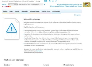 Nach den Protesten aus der Bevölkerung ist die Ramadan-Werbung auf der Internetseite des bayerischen Kultusministerium verschwunden