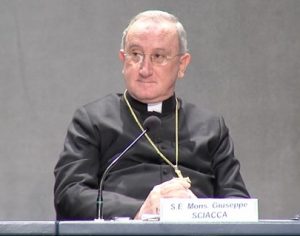 Kurienbischof Giuseppe Sciacca