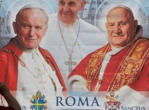 Doppelheiligsprechung Johannes Paul II. und Johannes XXIII.