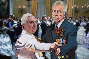 Linke Anti-Monti-Propaganda