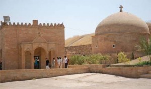 Das von den Islamisten besetzte Kloster Mar Behnam im Irak