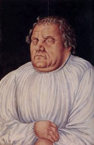 Martin Luther auf dem Totenbett