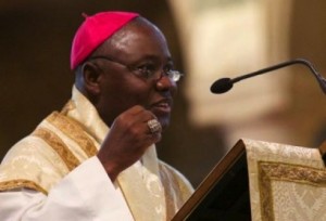 Erzbischof Ignatius Ayau Kaigama von Jos, Vorsitzender der Nigerianischen Bischofskonferenz