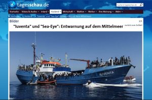 NGO-Armada im Mittelmeer