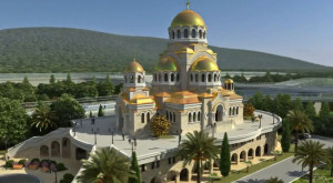 Neue orthodoxe Kirche von Sotschi-Adler