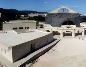 In Bau befindliches neues Pfarrzentrum Seliger Johannes Paul II in Fasano (Diözese Monopoli, Apulien)