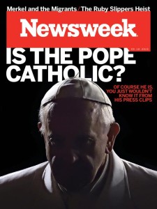 Newsweek Titelseite Papst Franziskus