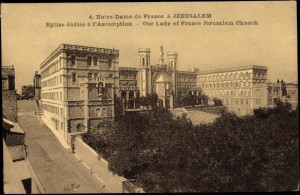 Notre Dame of Jerusalem Center 1929, damals noch Notre Dame de France genannt