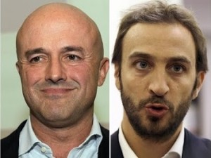 Buchautoren Gianluigi Nuzzi und Emiliano Fittipaldi