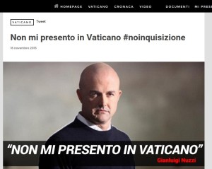 Nuzzi will sich Vatikan-Justiz entziehen