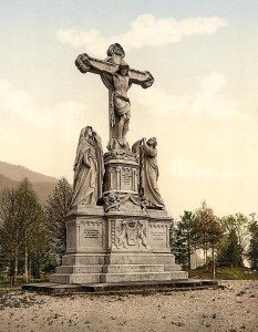 Oberammergau: Kreuzigungsgruppe
