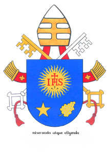 Offizielles Papstwappen Wappen Papst Franziskus
