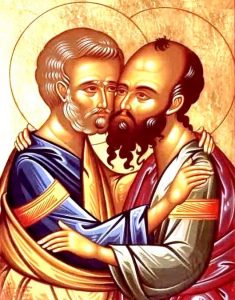 Die Apostelfürsten Petrus und Paulus