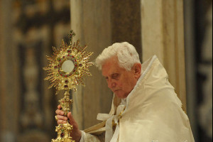 Papst Benedikt XVI. sprach das Wort des Jahres 2013 aus: "renuntiare" (zu verzichten)