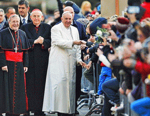 Kontrast zwischen den Kirchenvätern und dem derzeit von einem Papst auf die Spitze getriebenen „Geist des Konzils“