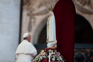 Papst Franziskus und U.L.F. von Fatima, 2013