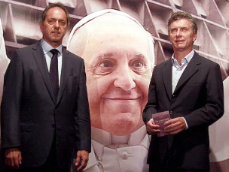 Papst Franziskus Wahlkampf in Argentinien
