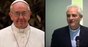 Papst Franziskus und Pastor Traettino