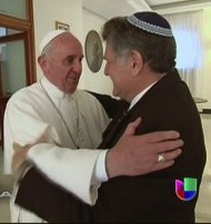 Papst Franziskus und Rabbi Abraham Skorka
