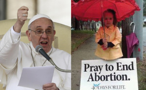 Papst Franziskus, der Lebensschutz und die Abtreibung
