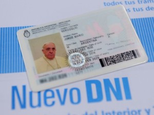 Papst Franziskus: Personalausweis