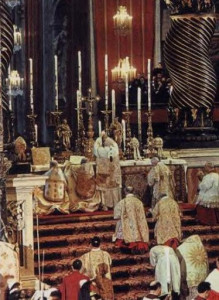 Papstmesse im Petersdom: Franziskus II. mit Option für die überlieferte Liturgie für den Wiederaufbau der Kirche