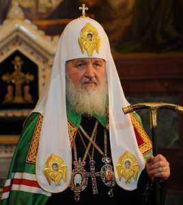 Patriarch Kyrill von Moskau: Legalisierung der "Homo-Ehe" ein "apokalyptisches Signal". Staaten, die die "Homo-Ehe" legalisieren beschrieten den Weg der Selbstzerstörung