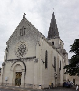 Geschändete Pfarrkirche Naintre in Vienne