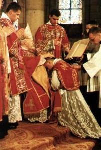 Priesterweihe im Alten Ritus