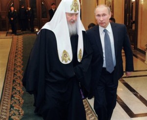 Putin mit Patriarch