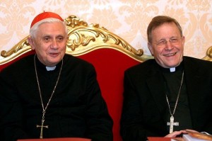Ratzinger und Kasper, zwei Kardinäle, zwei Gegenspieler in einem anscheinend endlosen Disput