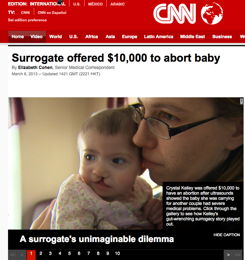 Rebellion der Leihmutter