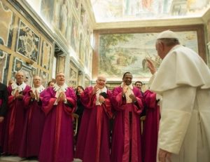 Papst Franziskus am 22. Januar zu den Richtern der Römischen Rota