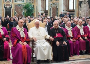 Papst Franziskus und die Rota Romana