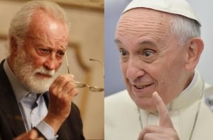 Eugenio Scalfari und Papst Franziskus