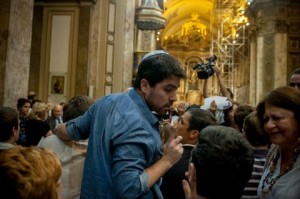 Spannungsgeladenes Umfeld in argentinischer Kathedrale