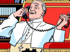 Telefonanruf vom Papst