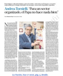 Das Tornielli-Interview in "La Nacion"