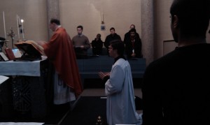 Tridentinische Messe im Priesterseminar Tiltenberg Haarlem Amsterdam Priester der Diözese werden in beiden Formen ausgebildet