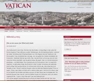 Vatican Magazin